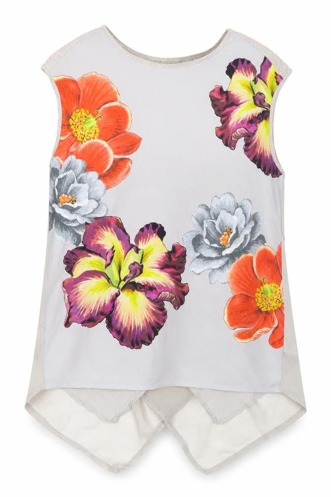 Womens UK Size M Oasis Multicoloured Tunic Tank