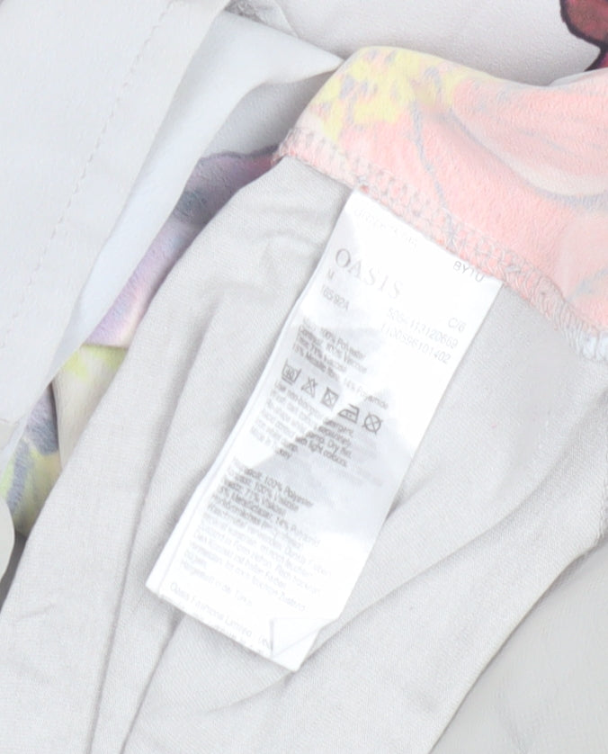 Womens UK Size M Oasis Multicoloured Tunic Tank