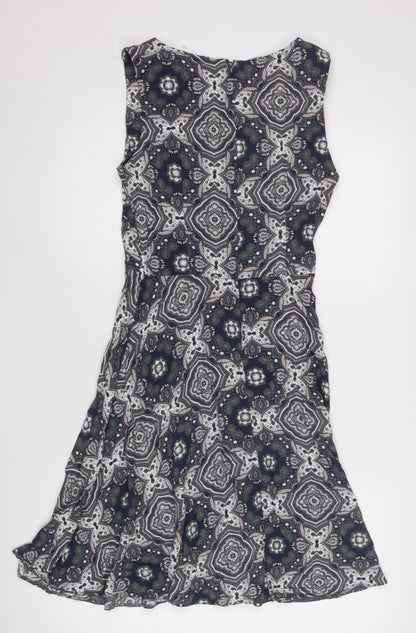 Apricot Women's Multicoloured Geometric Dress