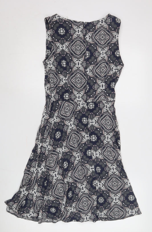 Apricot Women's Multicoloured Geometric Dress