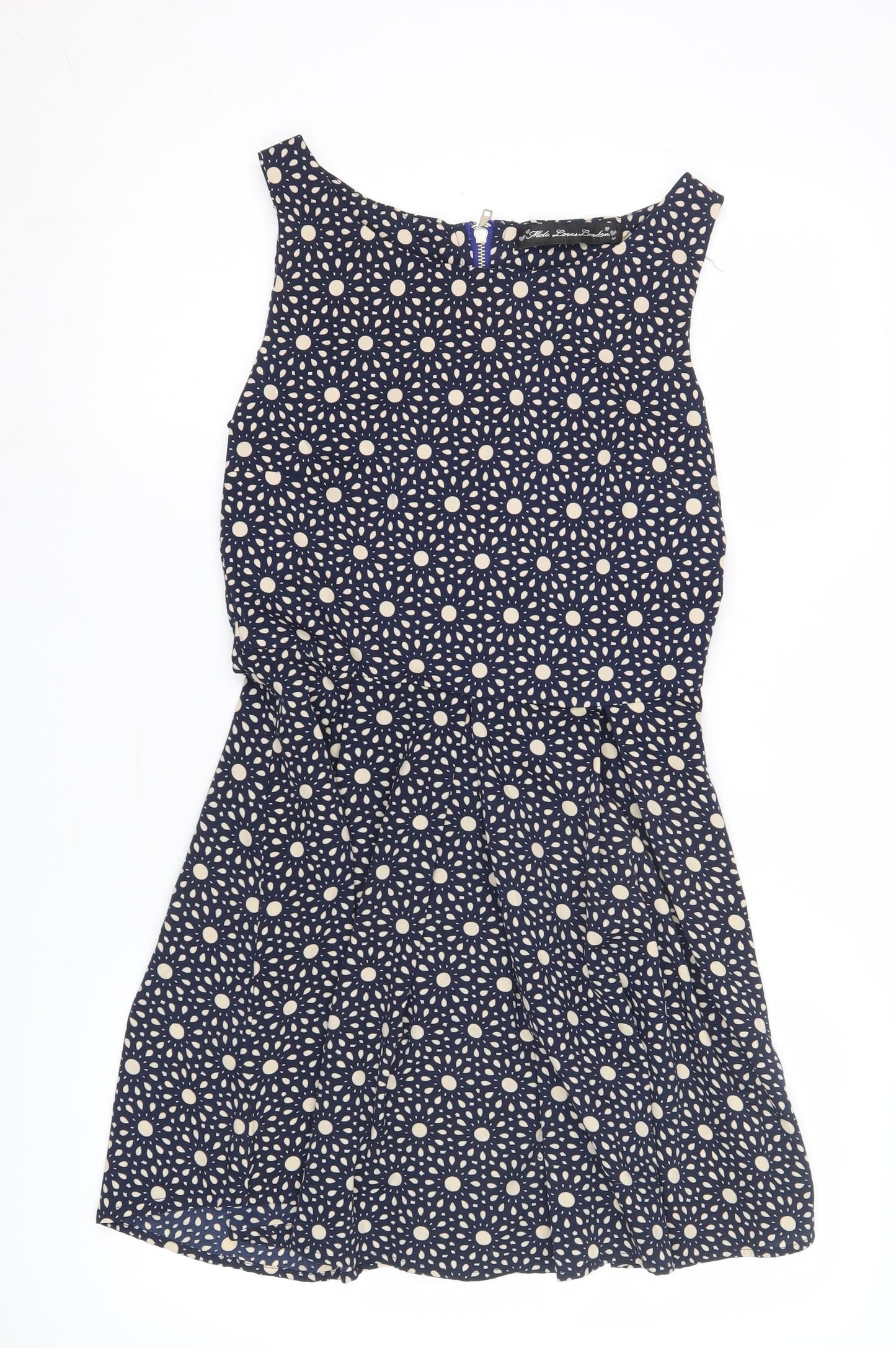 Hilda Louise London Women's Blue A-Line Dress, Size 10