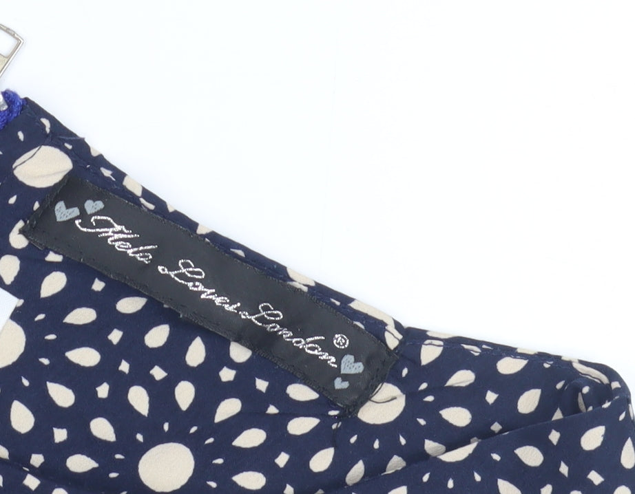 Hilda Louise London Women's Blue A-Line Dress, Size 10