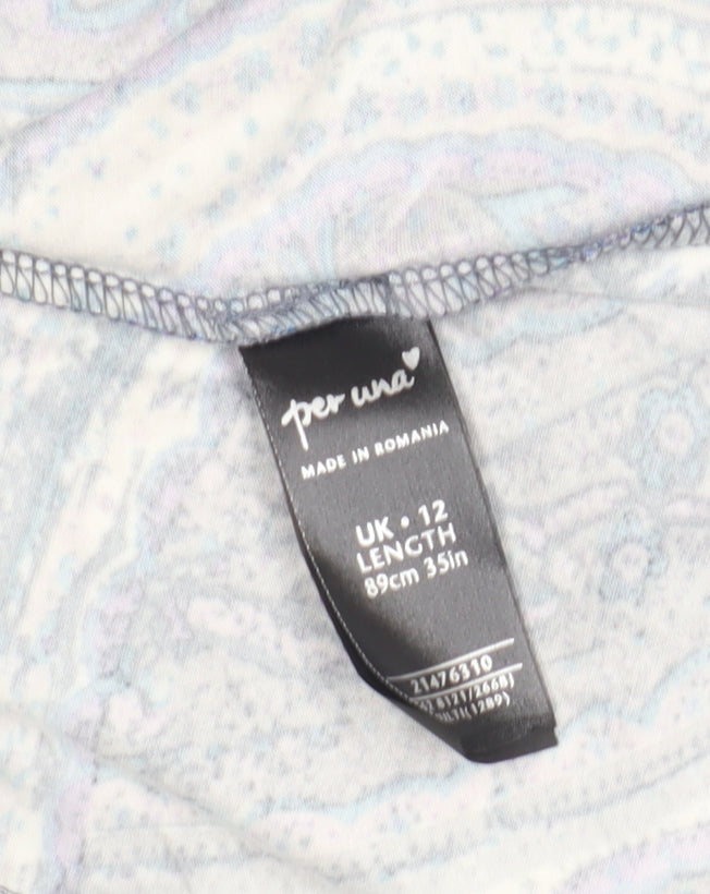 Per Una Women's Multicoloured Paisley Skirt Size 12