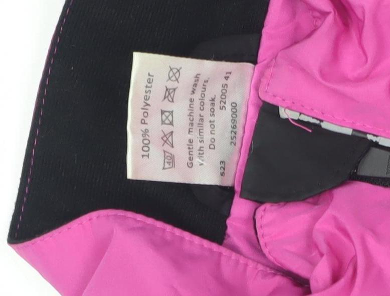 Womens UK Size S Crane Pink Windbreaker Coat