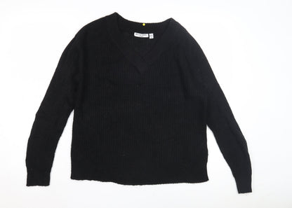 Womens UK Size S Brave Soul Black Pullover Jumper