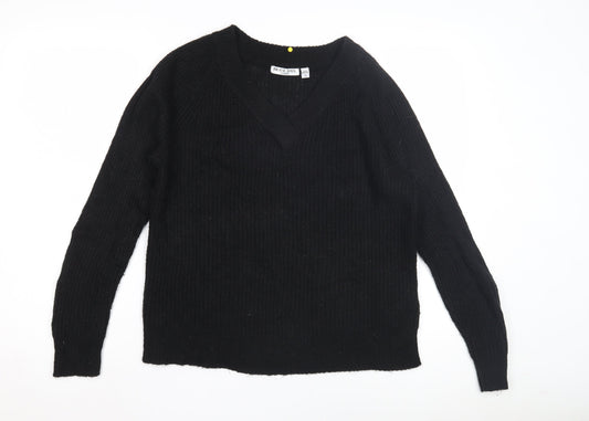 Womens UK Size S Brave Soul Black Pullover Jumper