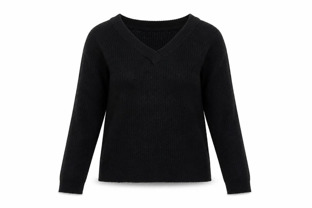 Womens UK Size S Brave Soul Black Pullover Jumper