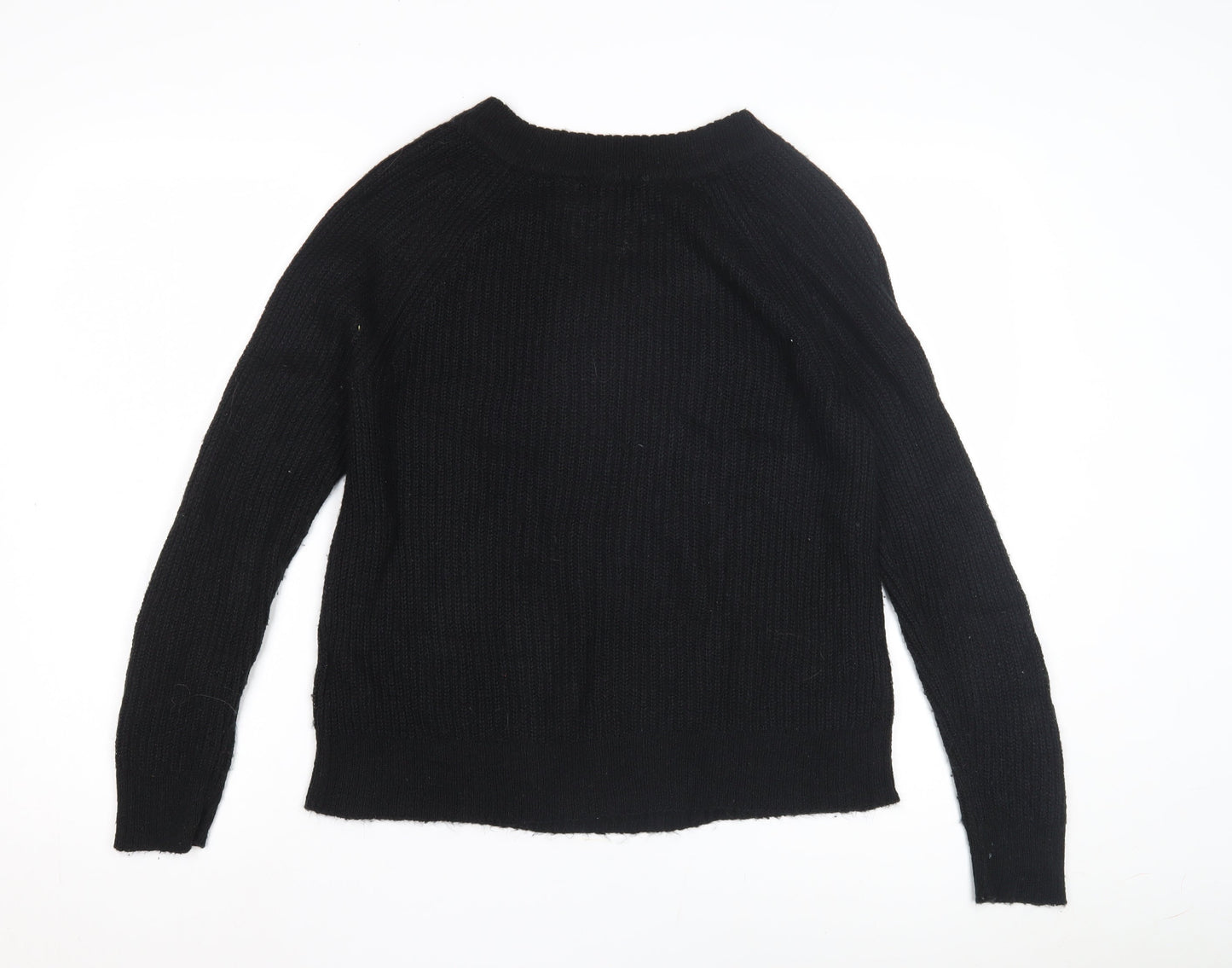 Womens UK Size S Brave Soul Black Pullover Jumper