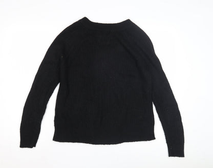 Womens UK Size S Brave Soul Black Pullover Jumper