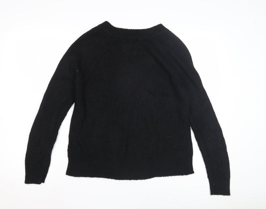 Womens UK Size S Brave Soul Black Pullover Jumper