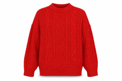 Womens UK Size 2XL Brave Soul Red Pullover Jumper