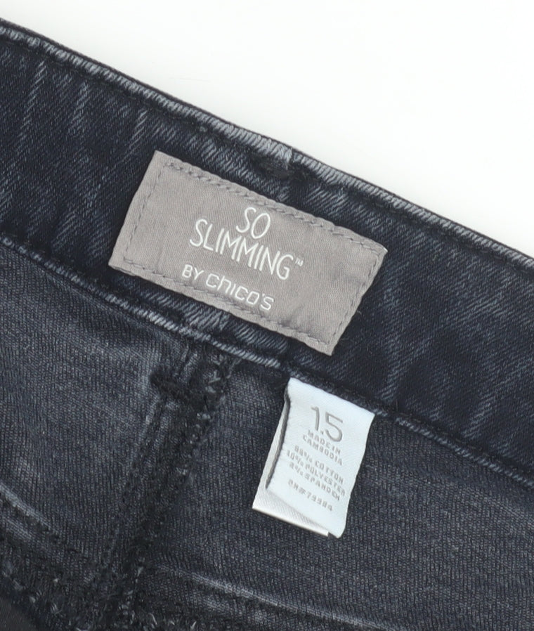 Chico's Women's Blue Slimming Denim Jeans - XL