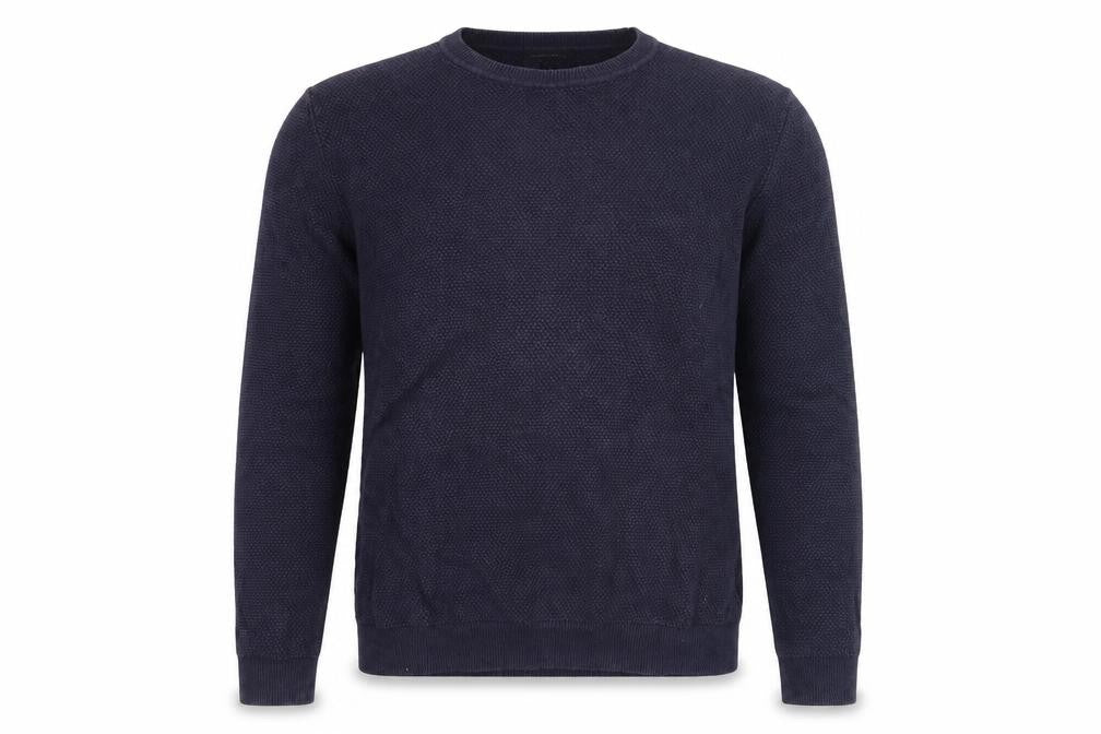 Mens UK Size M Red Herring Blue Pullover Jumper