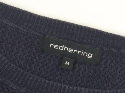 Red Herring Men's Blue M Pullover Jumper Crew Neck