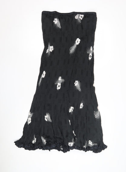 Marks & Spencer Women’s Black Long Skirt UK 16-18