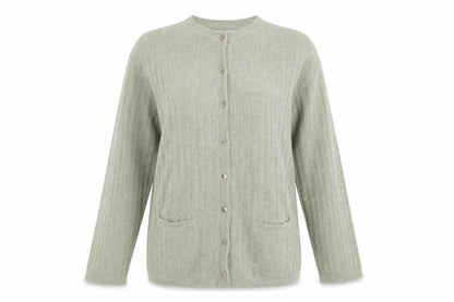 Womens UK Size L Cotswold Collections Green Cardigan Jumper