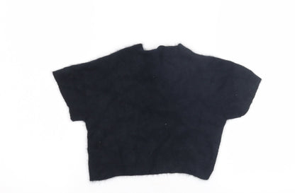 Next Women's Black Short Sleeve Jacket Size 8