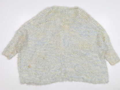 Womens UK Size 12 ASOS Beige Cardigan Jumper