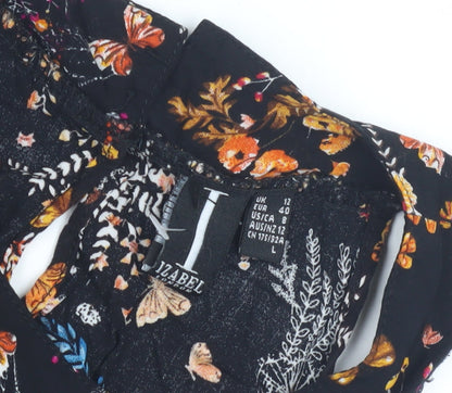 Izabel London Women's Multicoloured Floral Dress Size 12