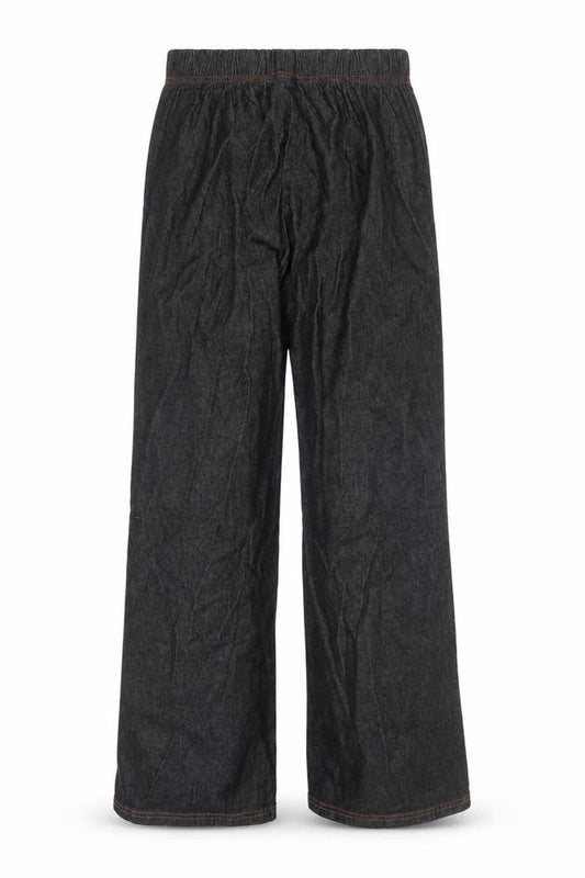 Womens UK Size 8 Damart Relaxed Fit Straight Black Jeans