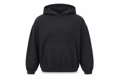 Men's XL Black Pullover Hoodie with Logo