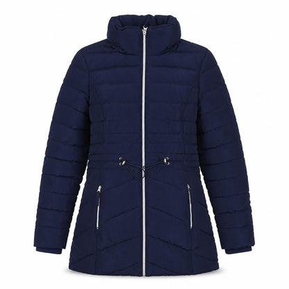 Womens UK Size 10 Principles Blue Puffer Jacket