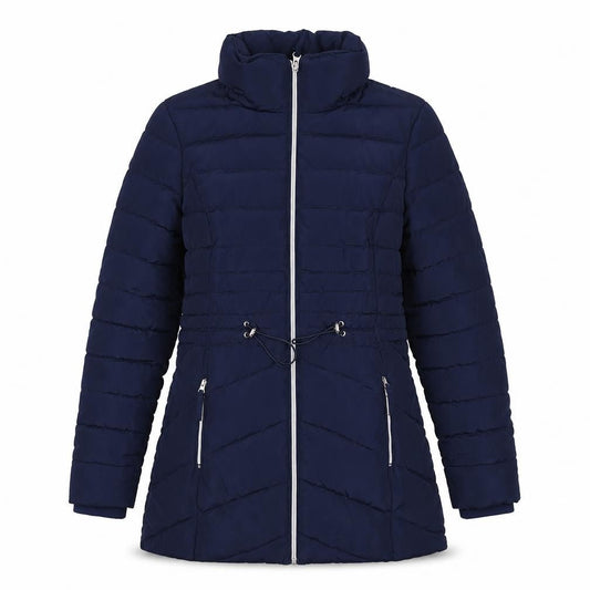 Womens UK Size 10 Principles Blue Puffer Jacket