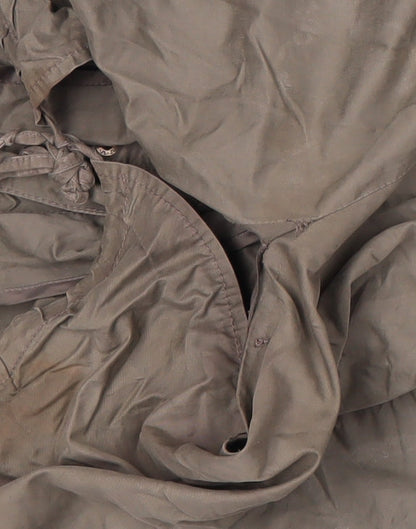 Womens UK Size 10 French Connection Brown Parka Coat