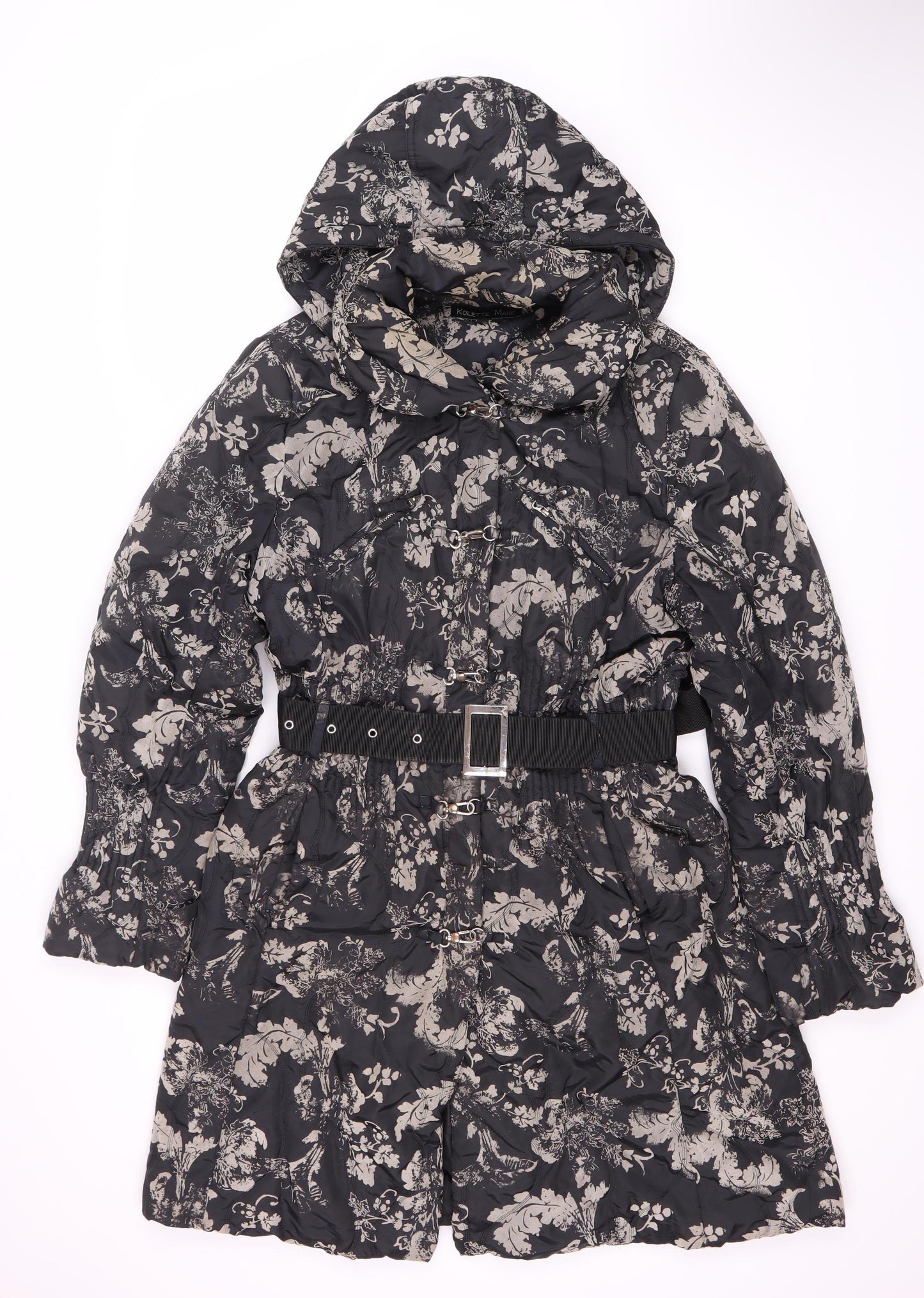 Kolette Mane Women's Black Puffer Jacket Size 14