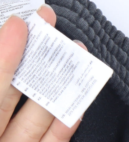 Adidas Men's Black Joggers - Medium, Sports Fleece