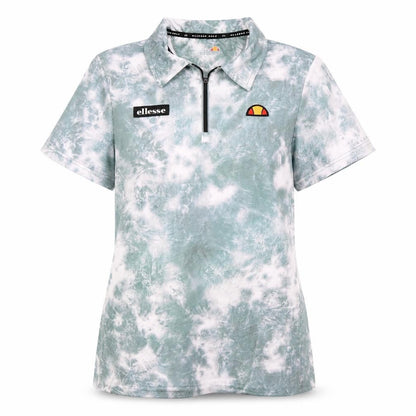 Womens UK Size 14 ellesse Blue Basic Polo