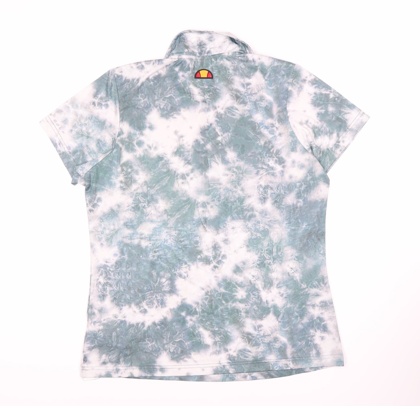 Womens UK Size 14 ellesse Blue Basic Polo