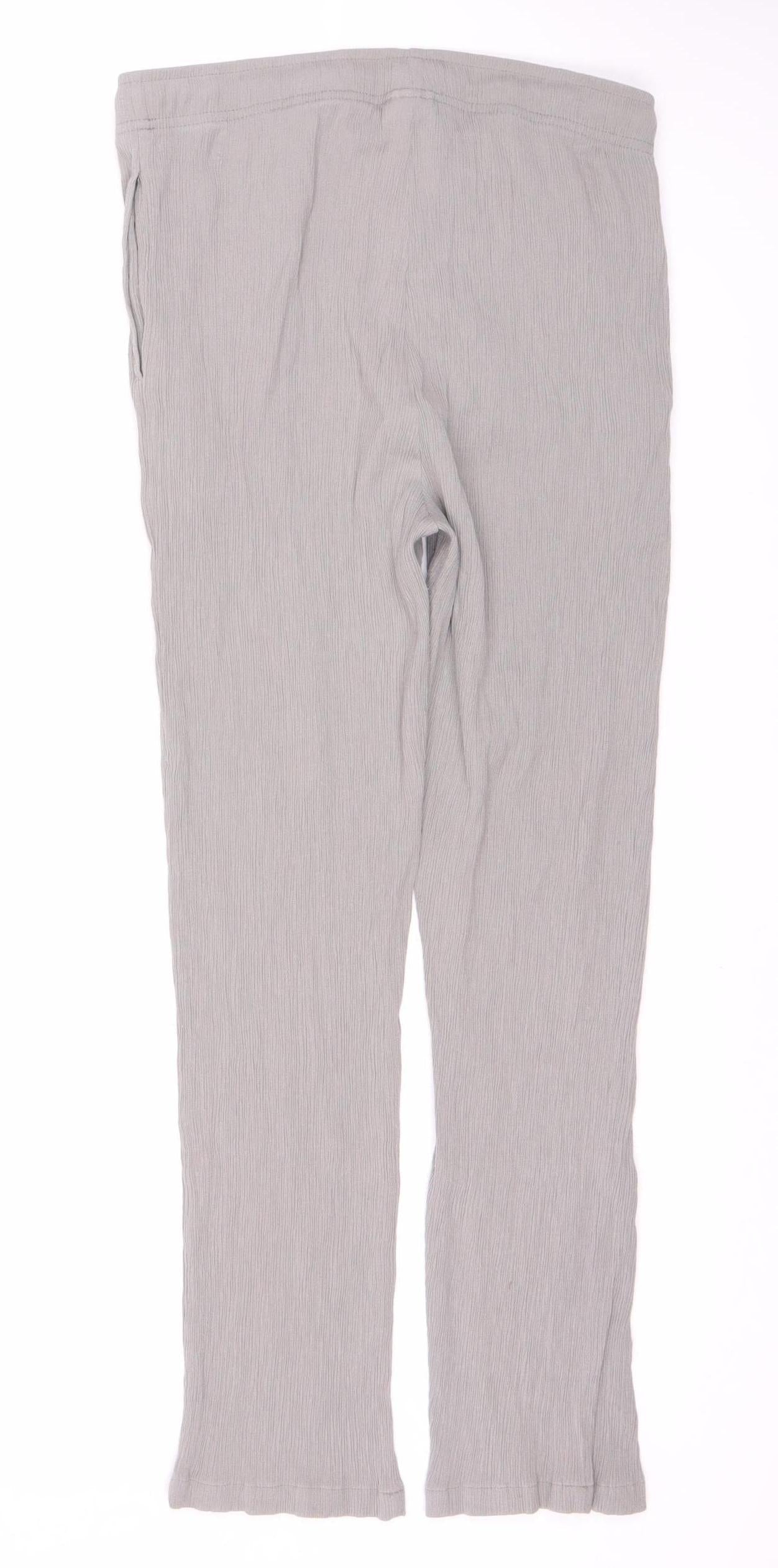 Womens UK Size 14 Damart Regular Fit  Grey Trousers