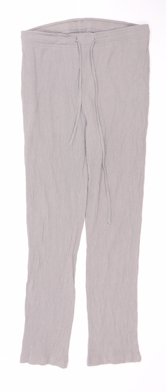 Womens UK Size 14 Damart Regular Fit  Grey Trousers