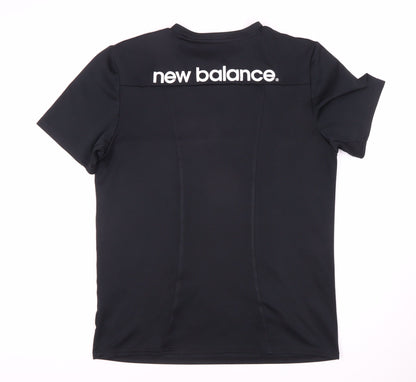 New Balance Men's Black Football Jersey T-Shirt Size S