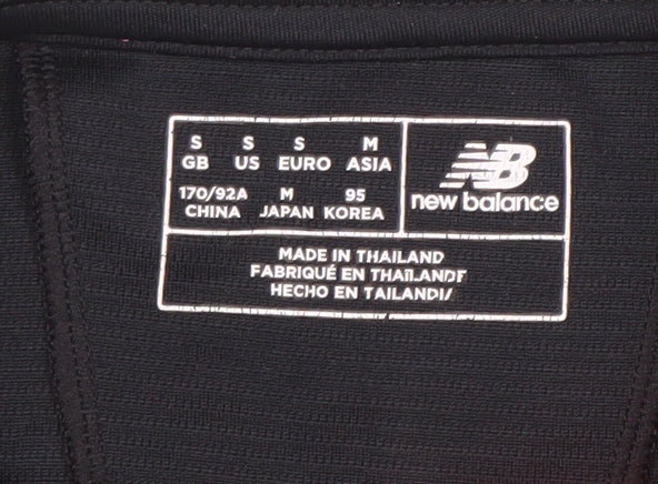 New Balance Men's Black Football Jersey T-Shirt Size S