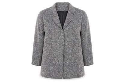 Womens UK Size 18 Classics Grey Basic Jacket