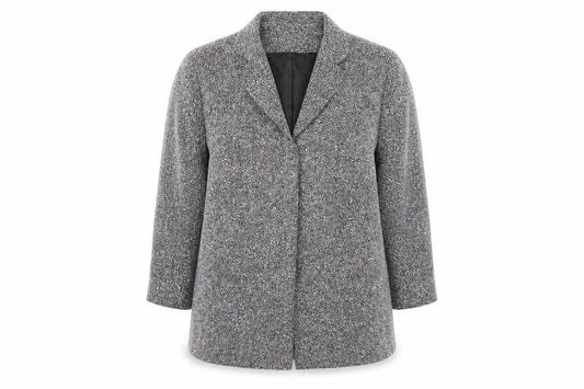 Womens UK Size 18 Classics Grey Basic Jacket