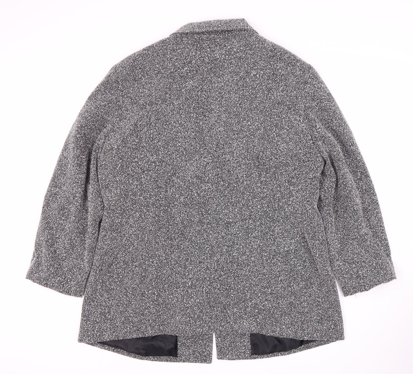 Classics Women's Grey Coat, Size 18