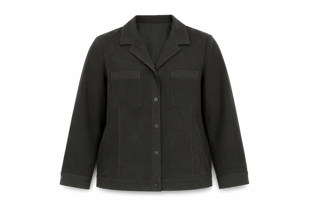 Womens UK Size 16 Viyella Green Basic Jacket