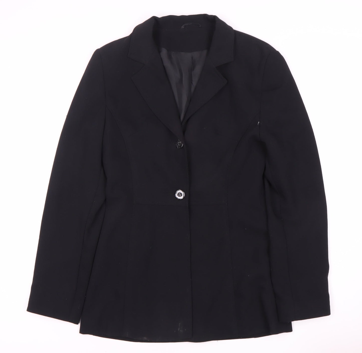 Womens UK Size 8 Bay Regular Black Suit Jacket