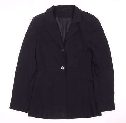 Womens UK Size 8 Bay Regular Black Suit Jacket