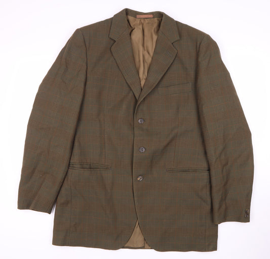 Mens UK Size 41 Dunn & Co. Regular Brown Suit Jacket