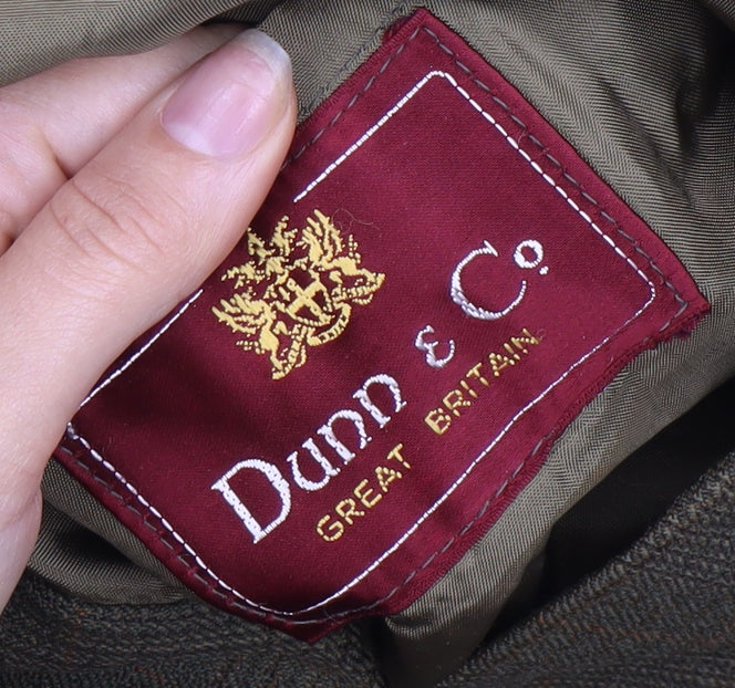 Mens UK Size 41 Dunn & Co. Regular Brown Suit Jacket