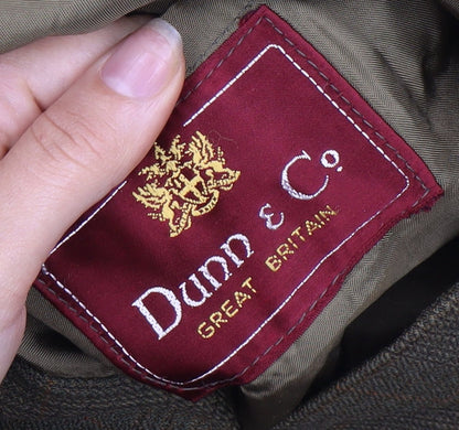 Mens UK Size 41 Dunn & Co. Regular Brown Suit Jacket