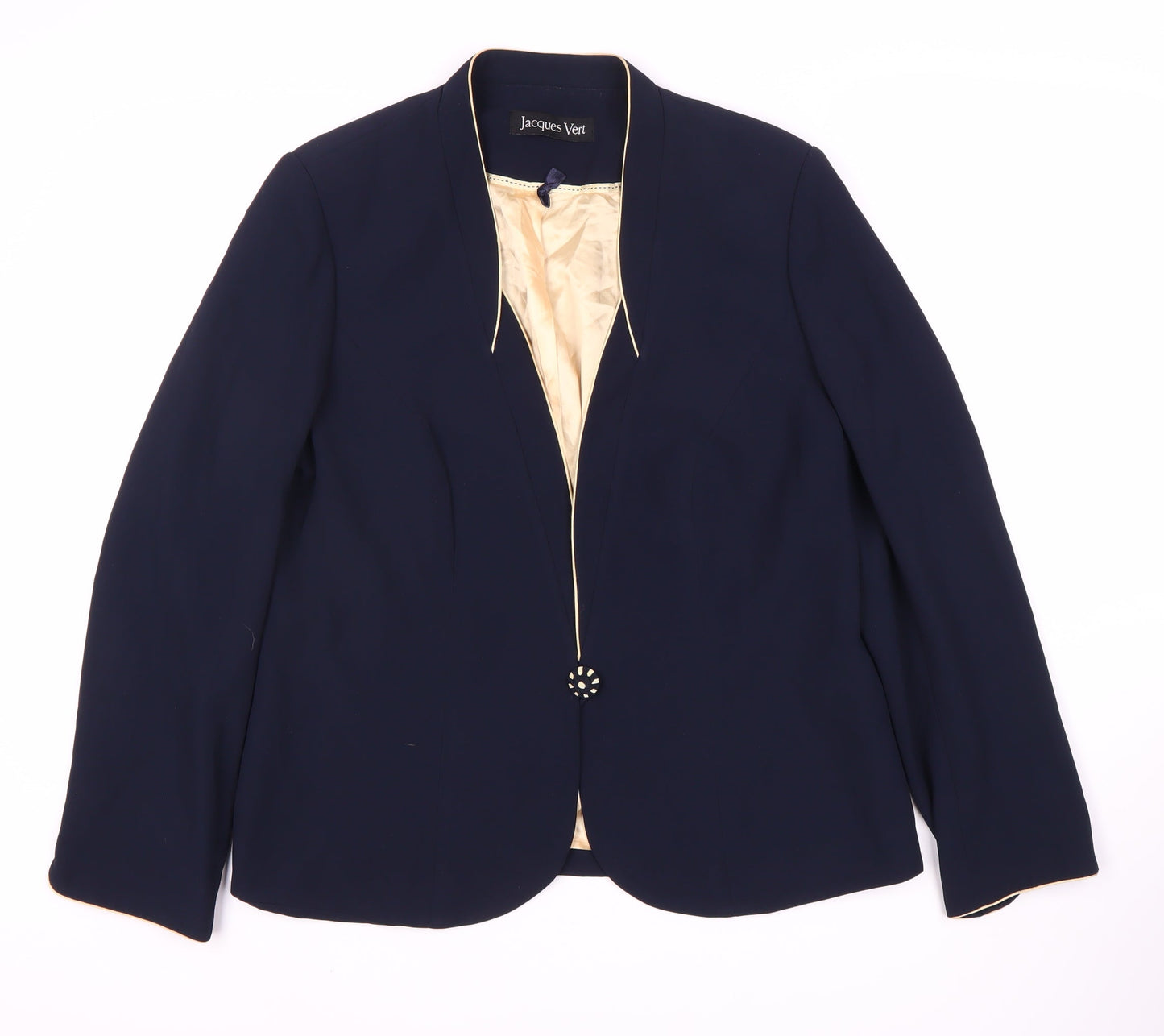Jacques Vert Women's Blue Suit Jacket Size 14