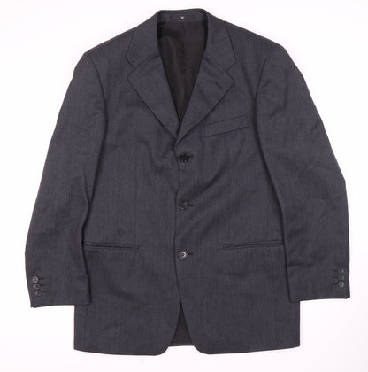 Mens UK Size 38 Ciro Citterio Regular Grey Suit Jacket