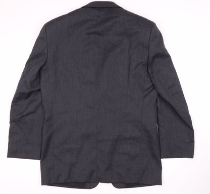 Mens UK Size 38 Ciro Citterio Regular Grey Suit Jacket