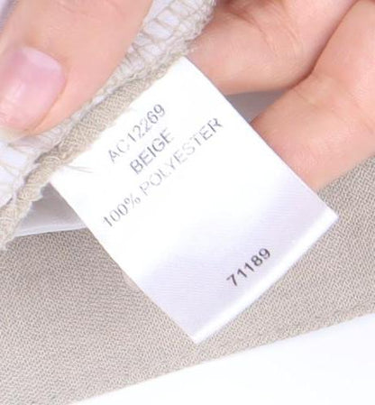 Mens UK Size 34 Cotton Traders   Beige Trousers
