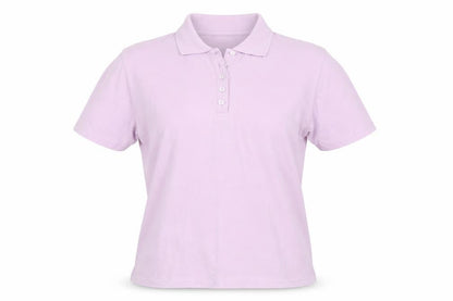 Womens UK Size M EWM Purple Basic Polo